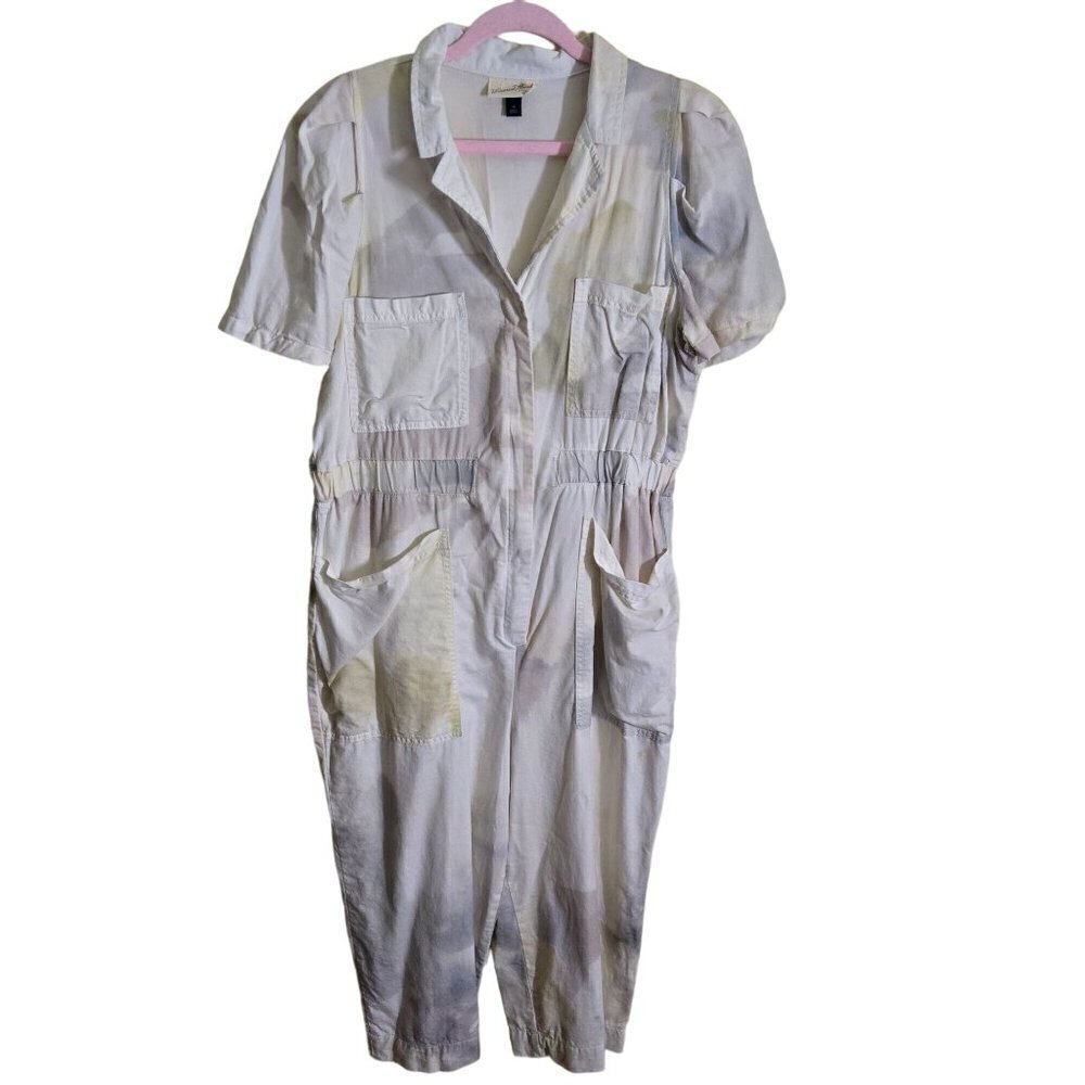 Universal Thread Cotton Pale Tie Dye Coveralls Size 14